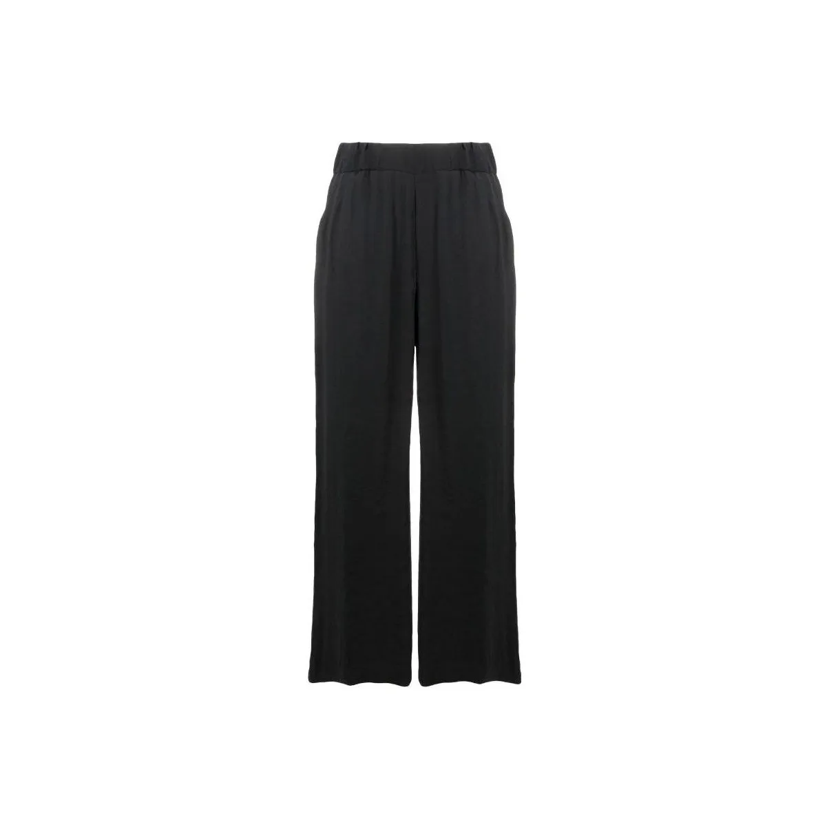 FAY High Waist Wide-Leg Cropped Pants