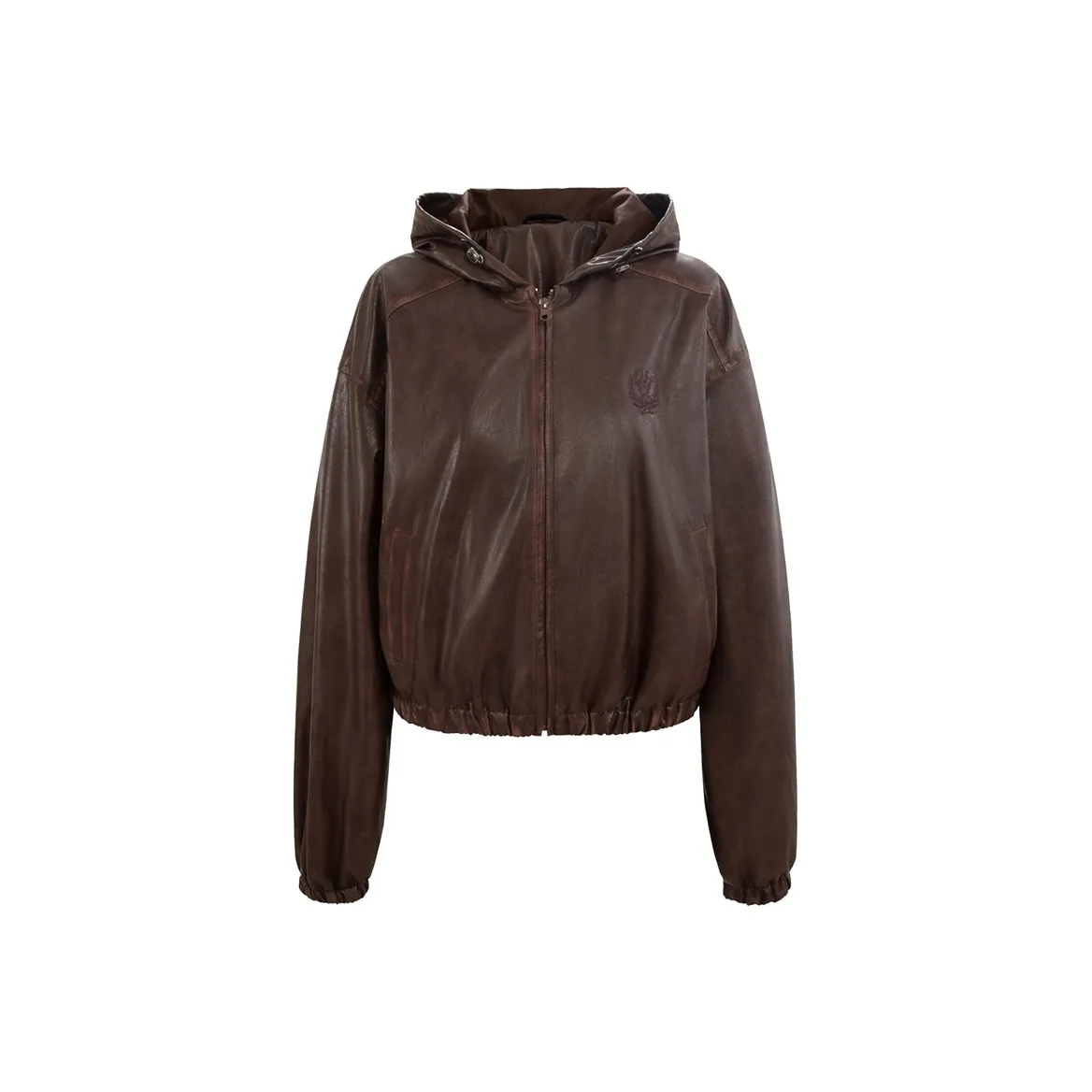 UNIFREE Leather Jacket Women's Burgundy