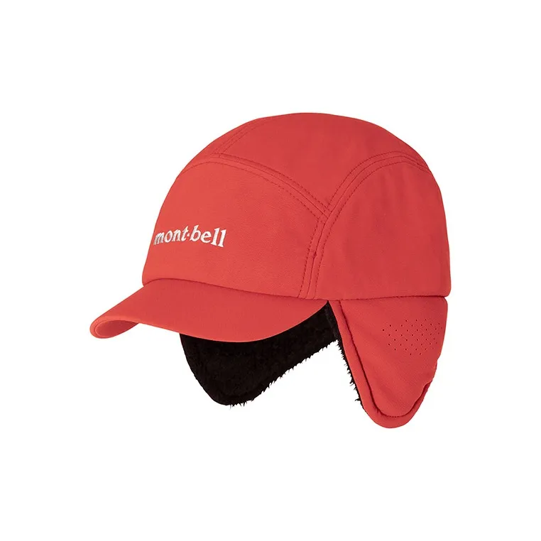 MONTBELL Nylon, Polyester, Polyurethane Baseball Caps Unisex Red