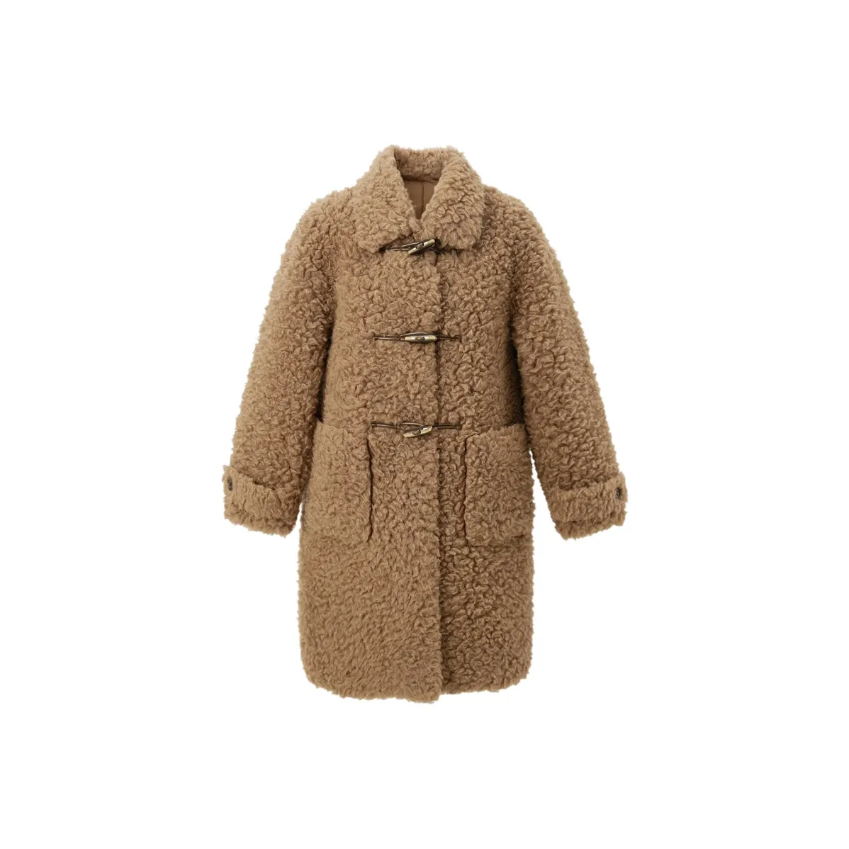 3COLOUR Мех Женский Фундуковый Коричневый