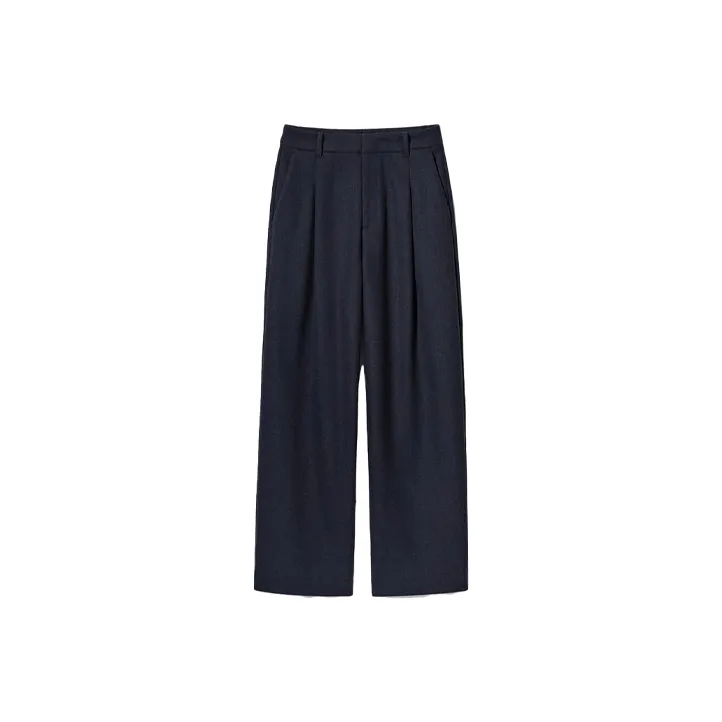 UNIQLO x CDC FW23 Повседневные брюки Женские Темно-синий