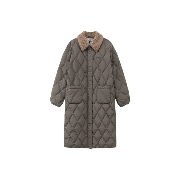 CHUU Темно-серый женский пуховик