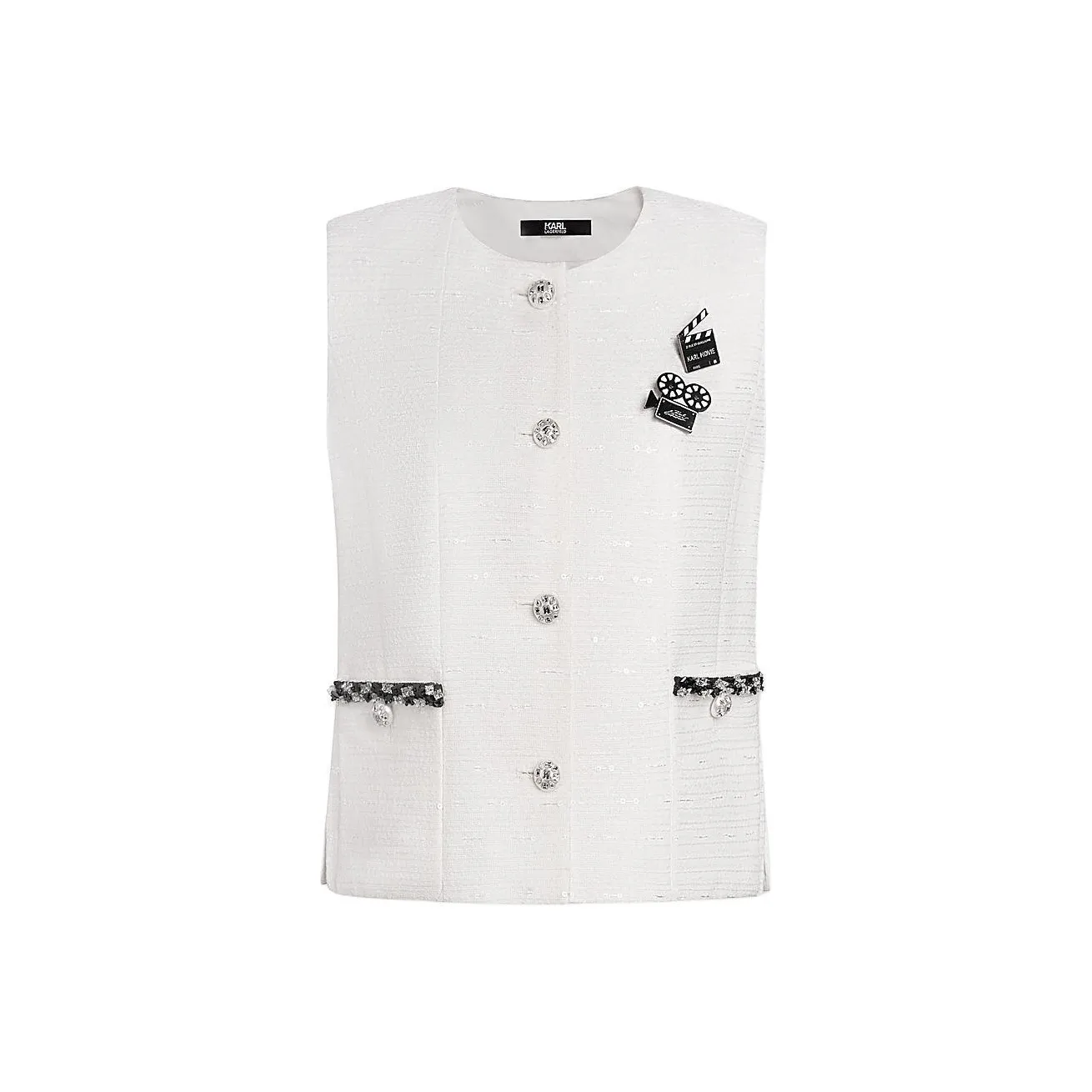 Жилет Karl Lagerfeld Женские Белый