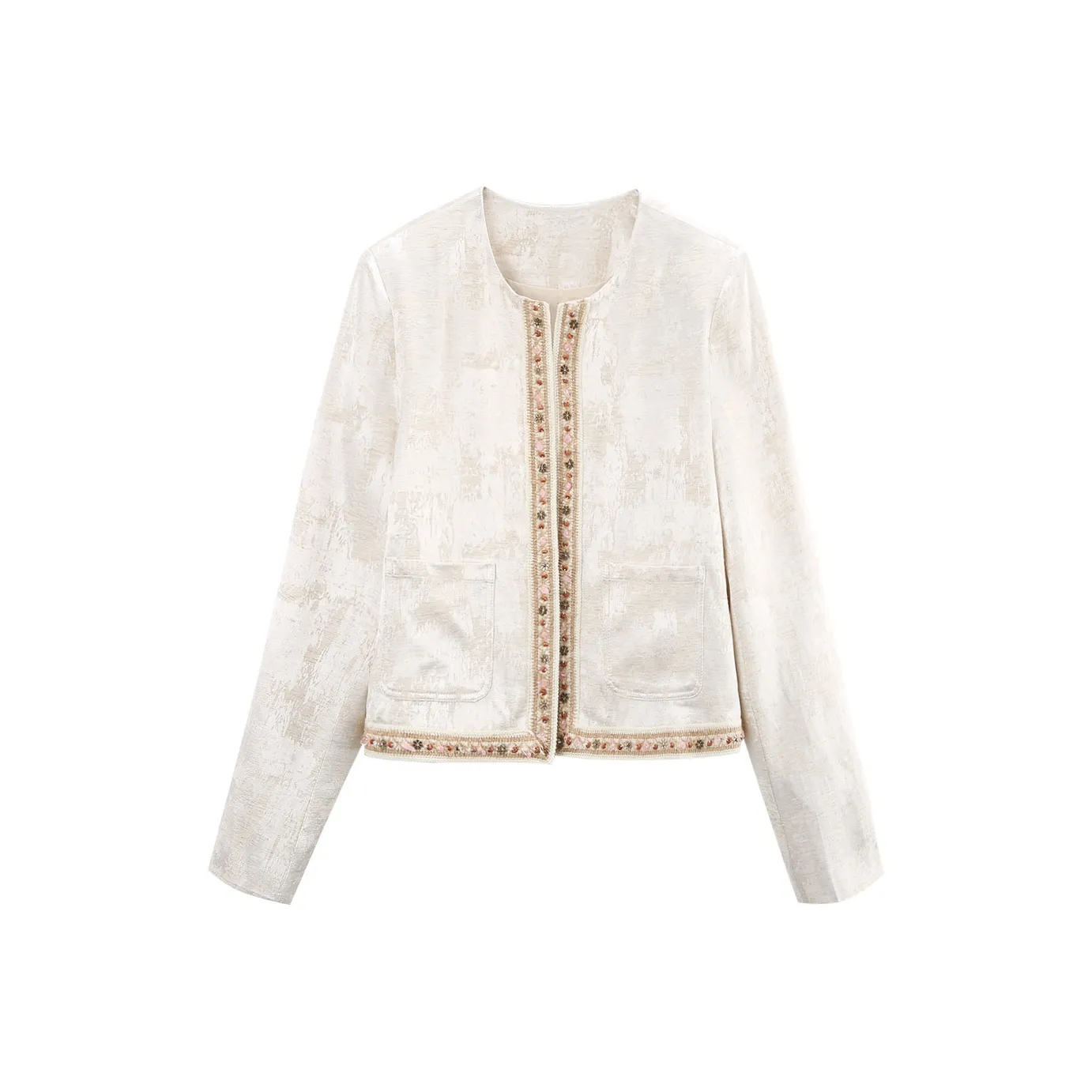 A paradise for awakening Укороченное пальто женское бежевый