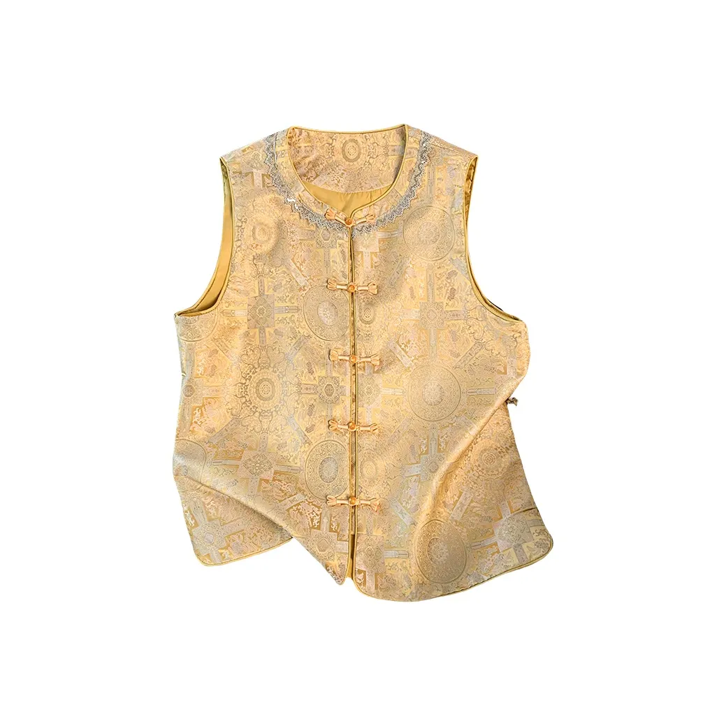 SONDR Желтый Жилет Женские Жилеты