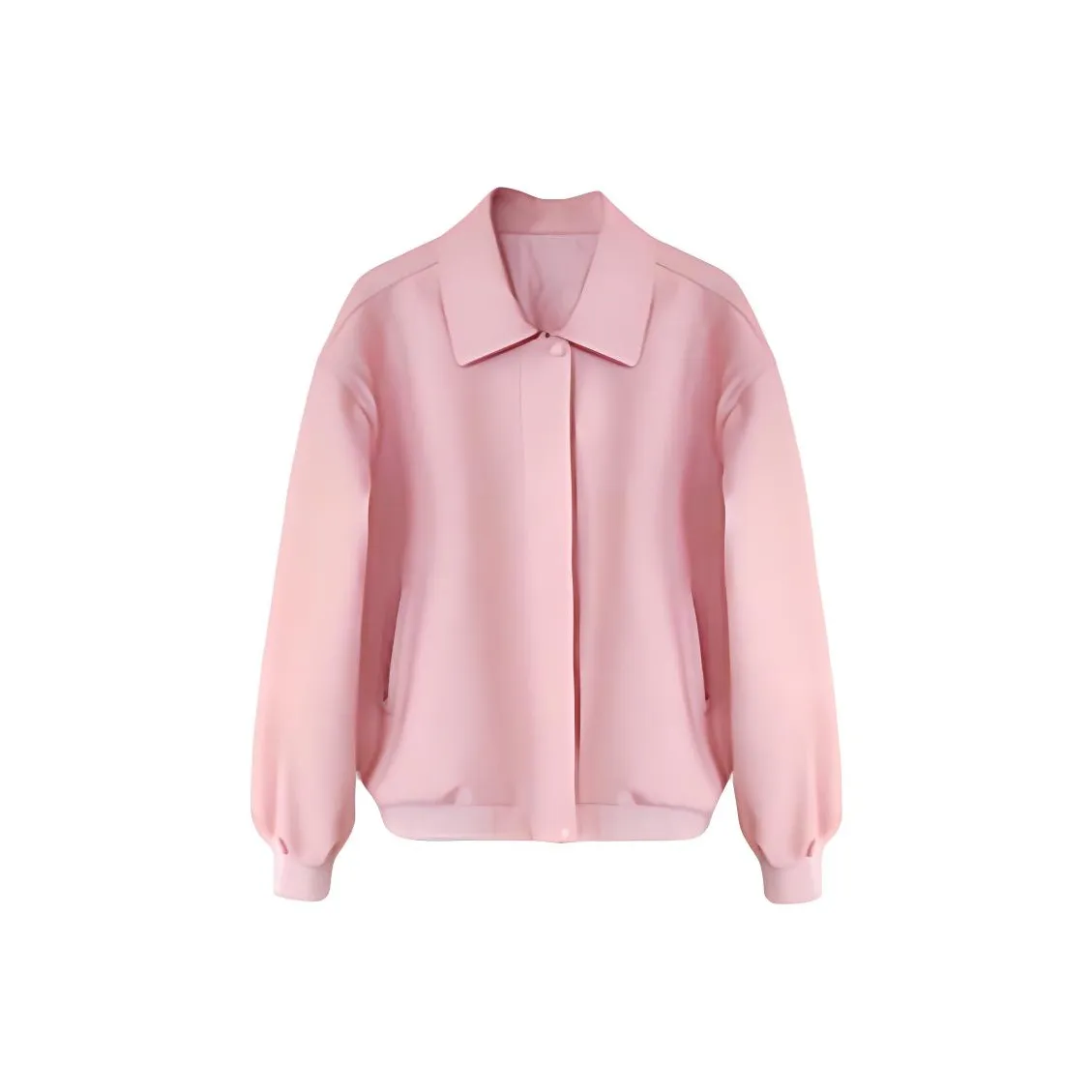 Coco Limited Кожа Куртка Женская Вишневый Цветок Розовый