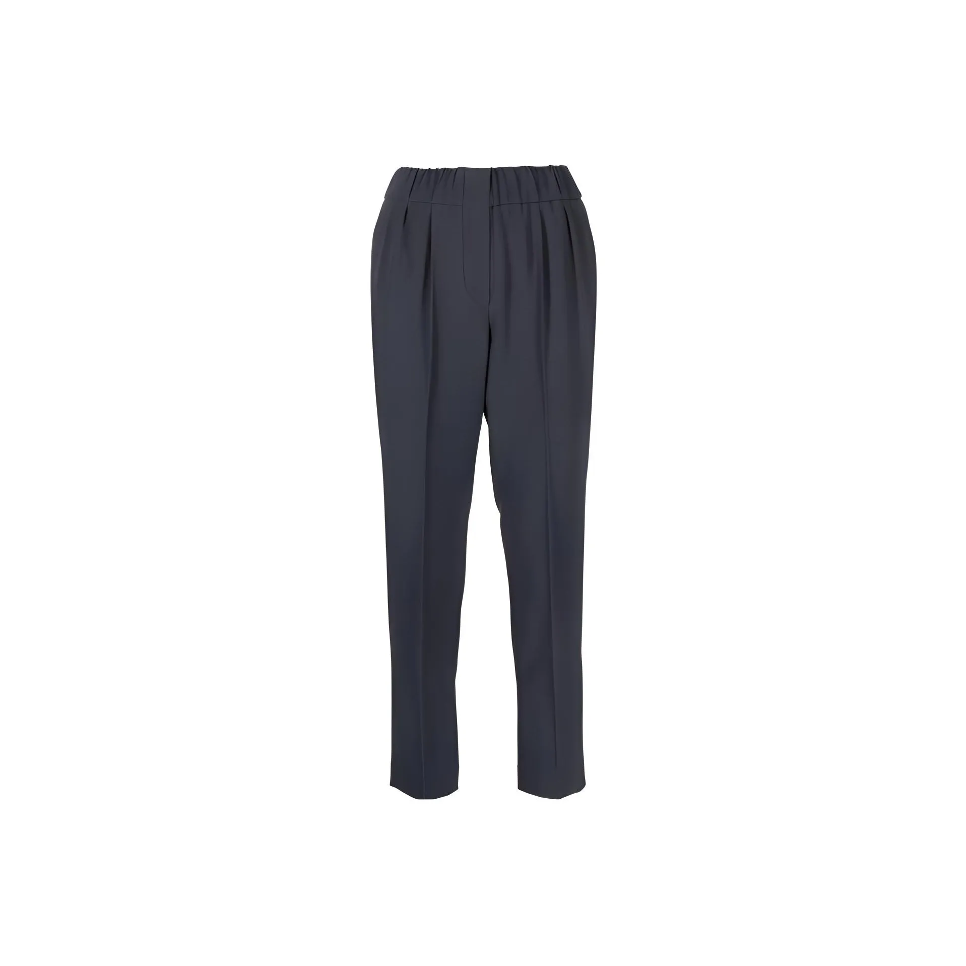 BRUNELLO CUCINELLI SS23 Повседневные брюки Женские Серый