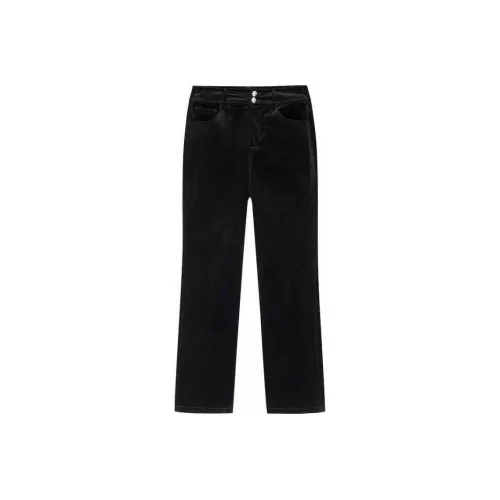 DKNY Черные Женские Повседневные Брюки