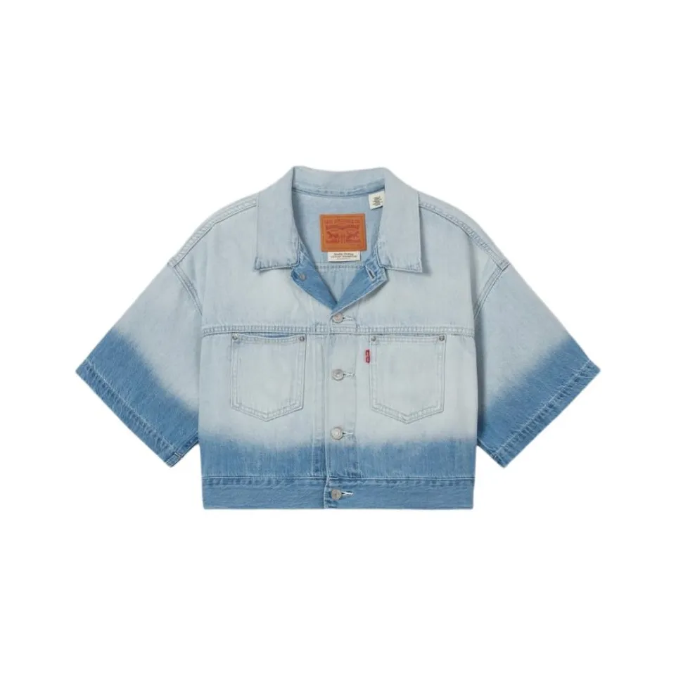 Levi's Denim Jacket Women's Light Blue