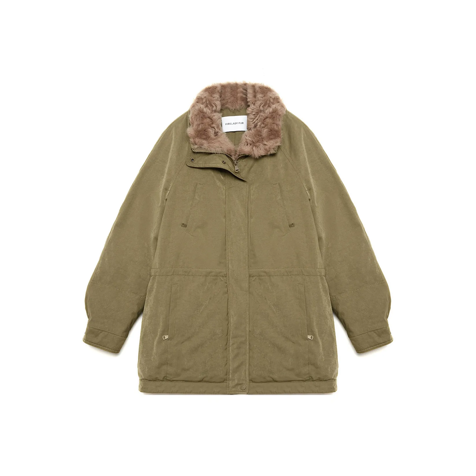 FIRELADY FUR Parka Coat Women's