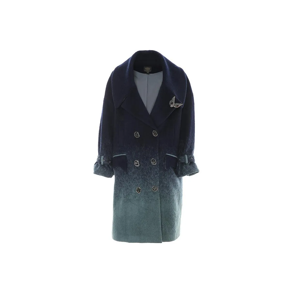 LIANCAN Синий Женское Пальто