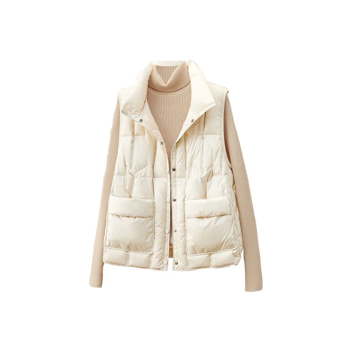 TOUCH Бежевые Женские Жилеты