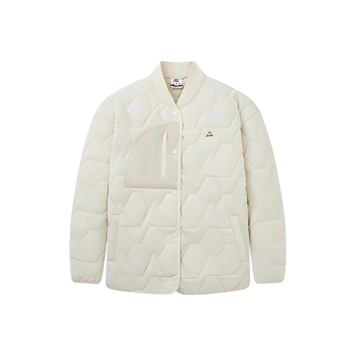 PEAK Хлопковый пуховик Женский Белый Бежевый Желтый