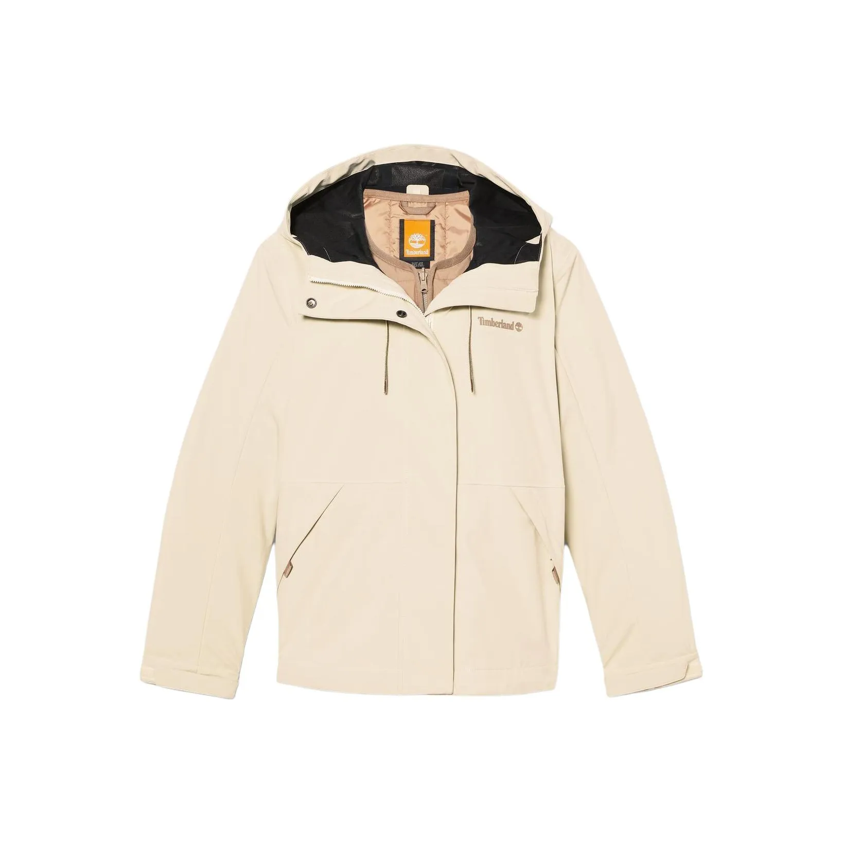 Timberland Waterproof And Breathable Warm Windbreaker Jacket Women's Light Brown