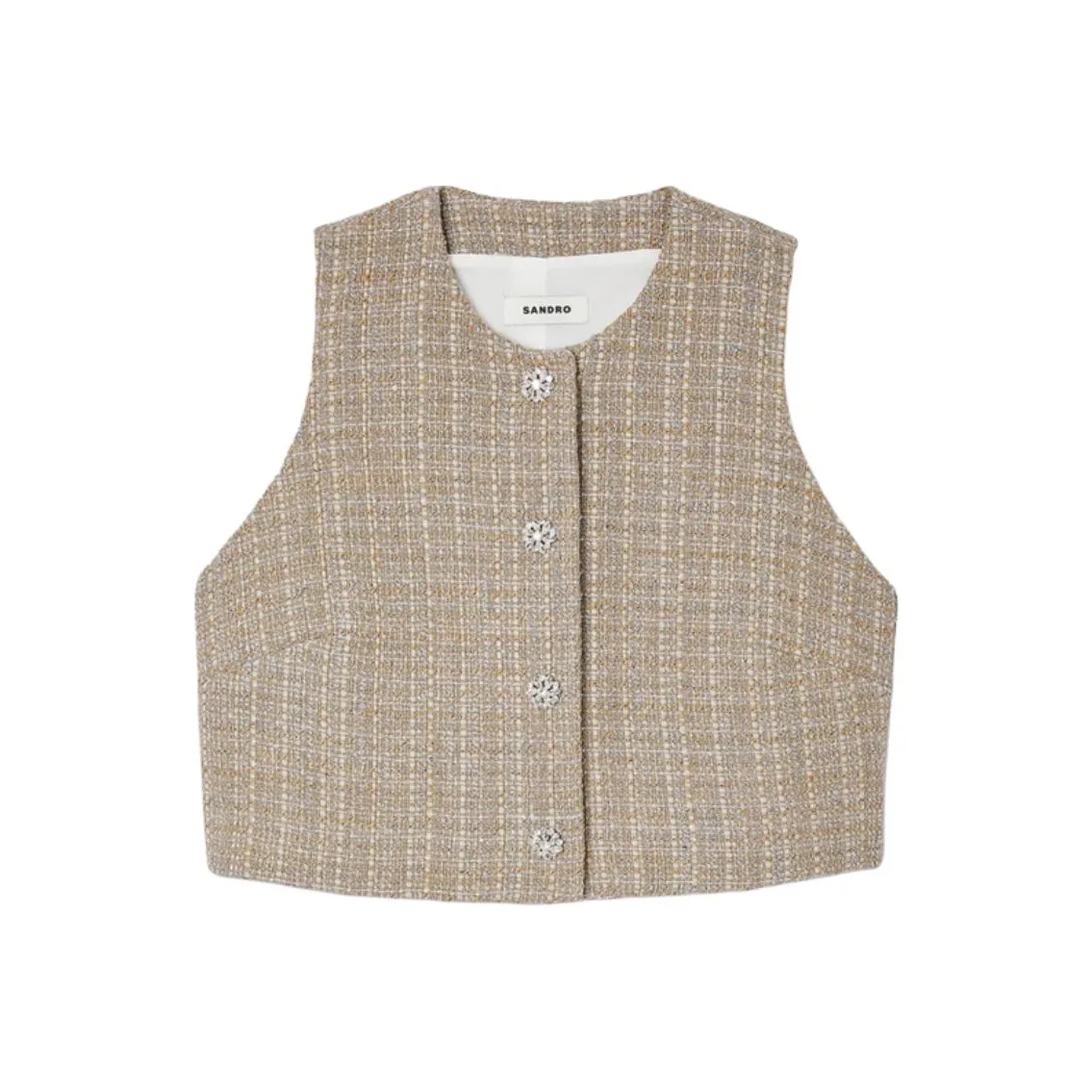 Sandro Sequin embellished Vest