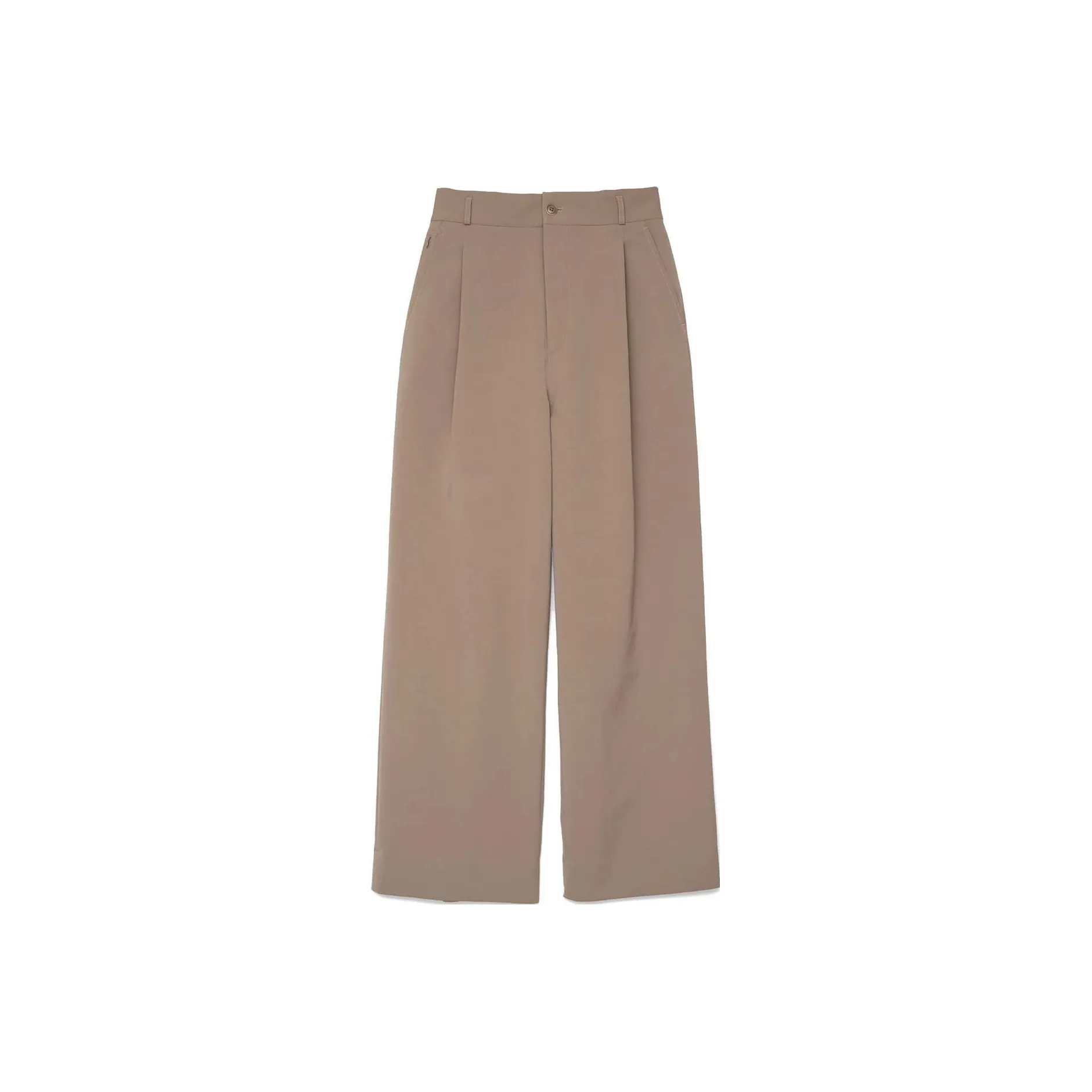 NANAMICA Тауповые Женские Повседневные Брюки