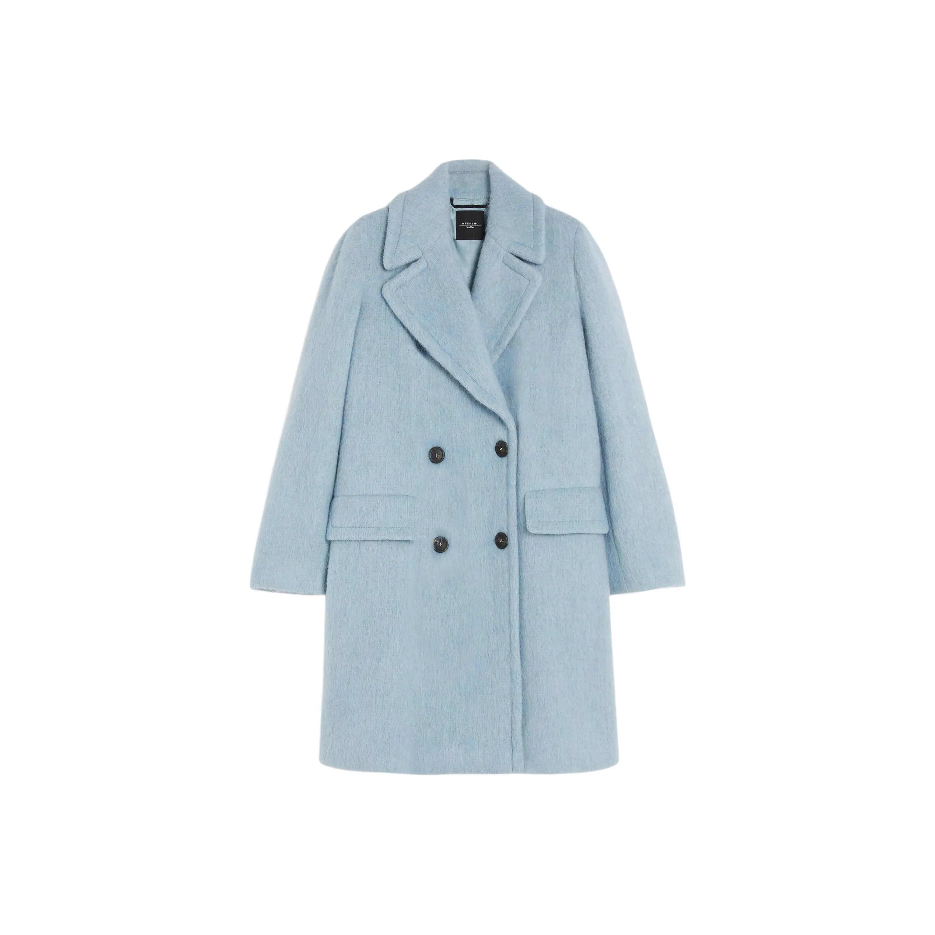 WEEKEND MaxMara Double-Breasted Long-Sleeved Coat