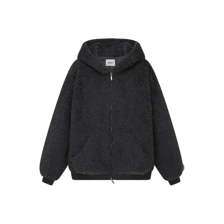 d'zzit Темно-серый Женский Пальто