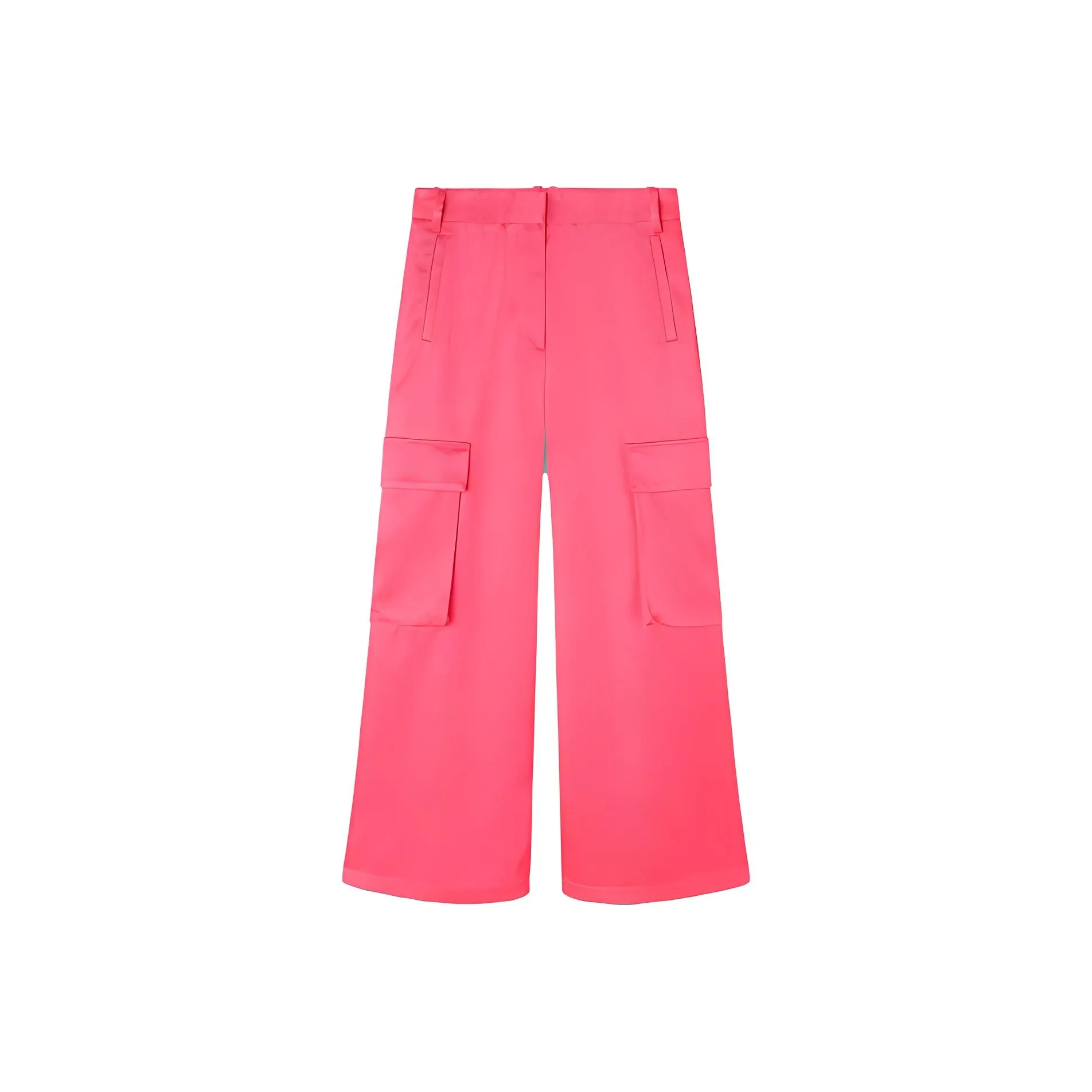 VERSACE SS23 Повседневные брюки Женские Розовый