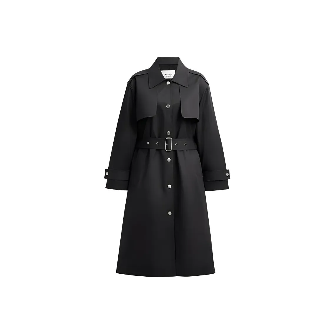 COACH FW24 Trench Coat Women's Washed Black