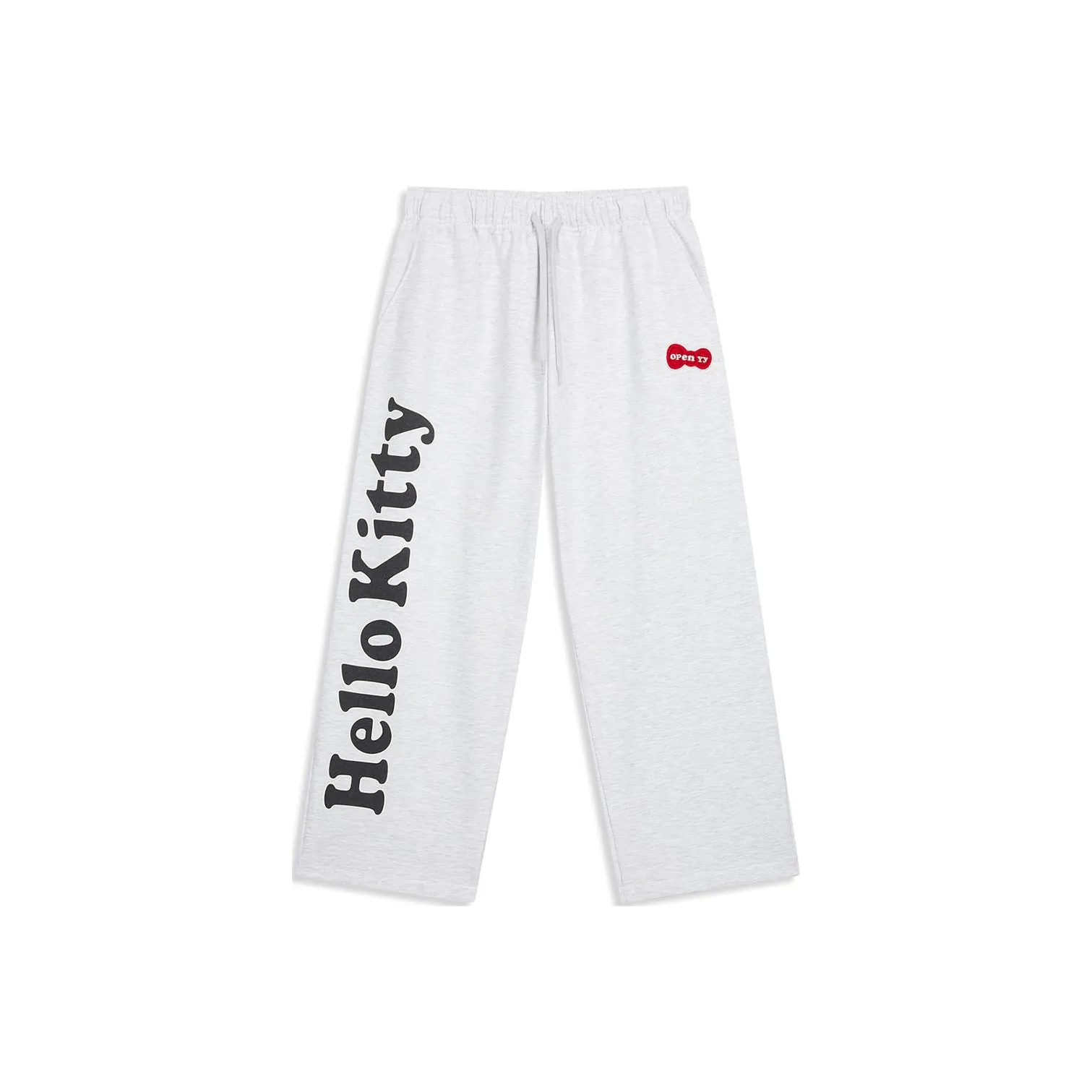 Open Yy x HELLO KITTY ROUNDING TRACK PANTS Casual Pants Women
s GRAY/Gray