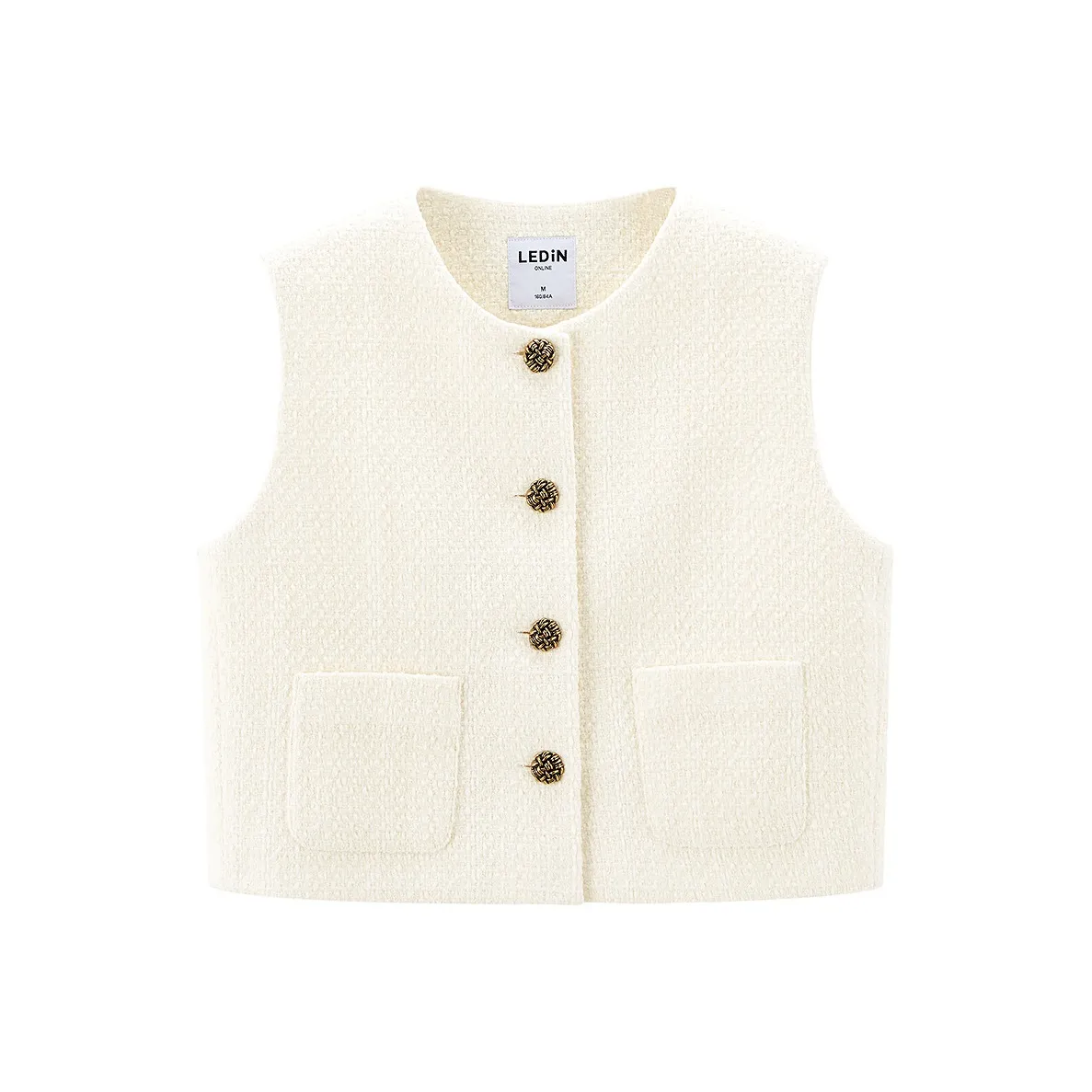 LEDIN Vests Women's Mist White In Stock