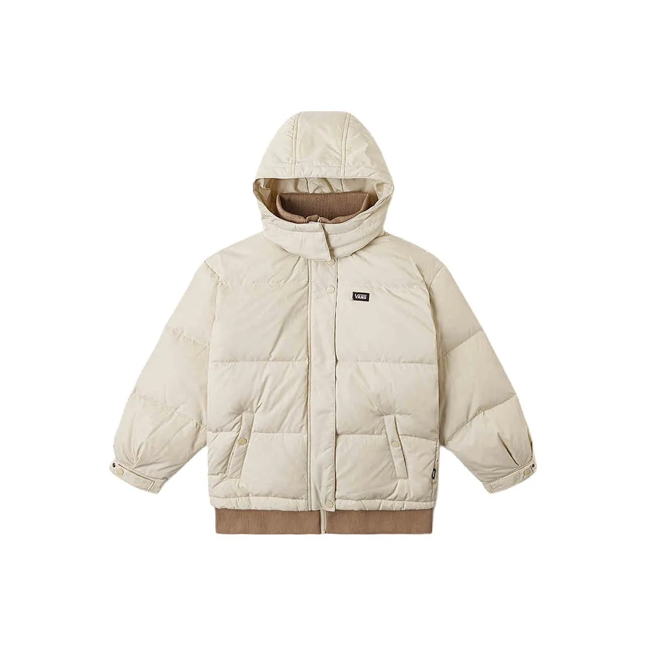 VANS Пуховики и зимние пальто Женские Овсяный