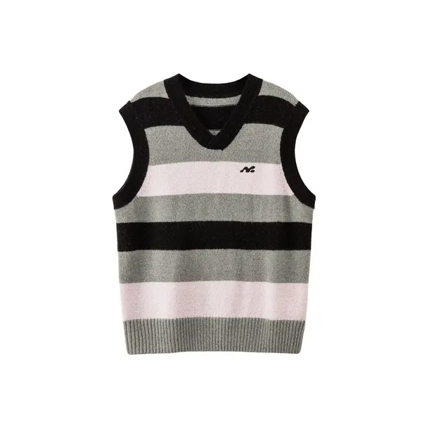 NO ONE ELSE Жилет Унисекс Серые полосы