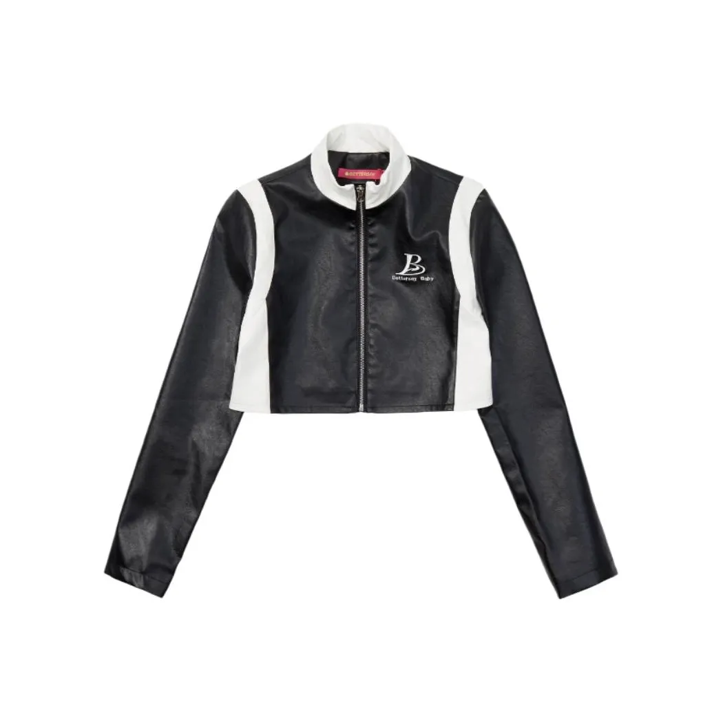 BETTERSAY Кожа Куртка Женская