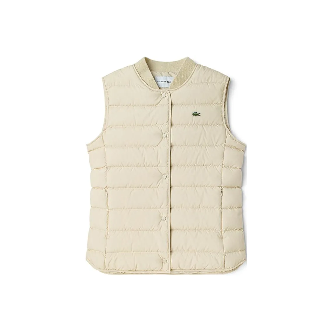 LACOSTE Экрю Женские Жилеты