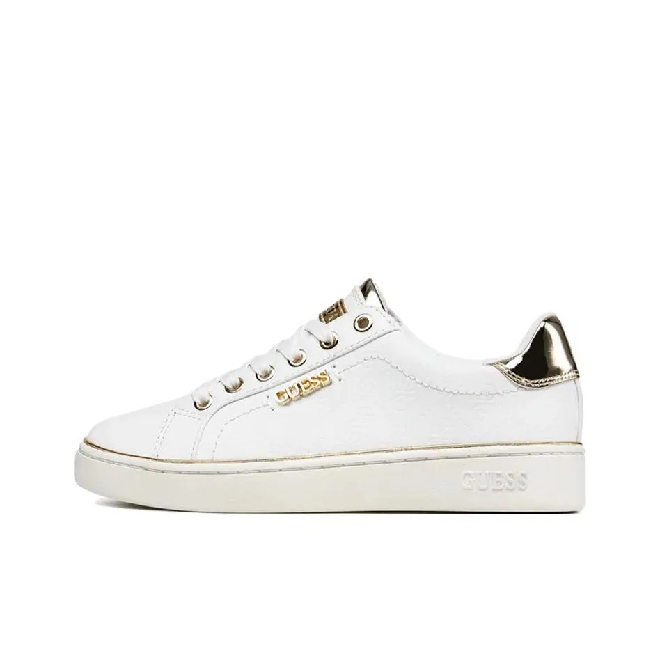 GUESS Low Top Skateboard Shoes Women's White