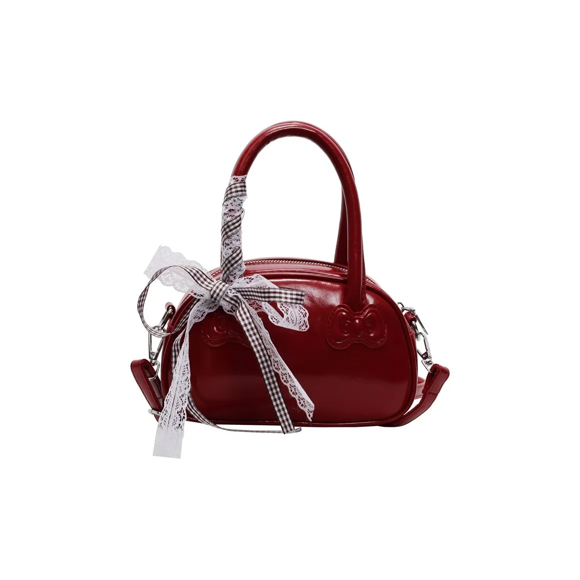 FCTOSSR Шерстяная сумка через плечо цвет белый розовый фиолетовый черный