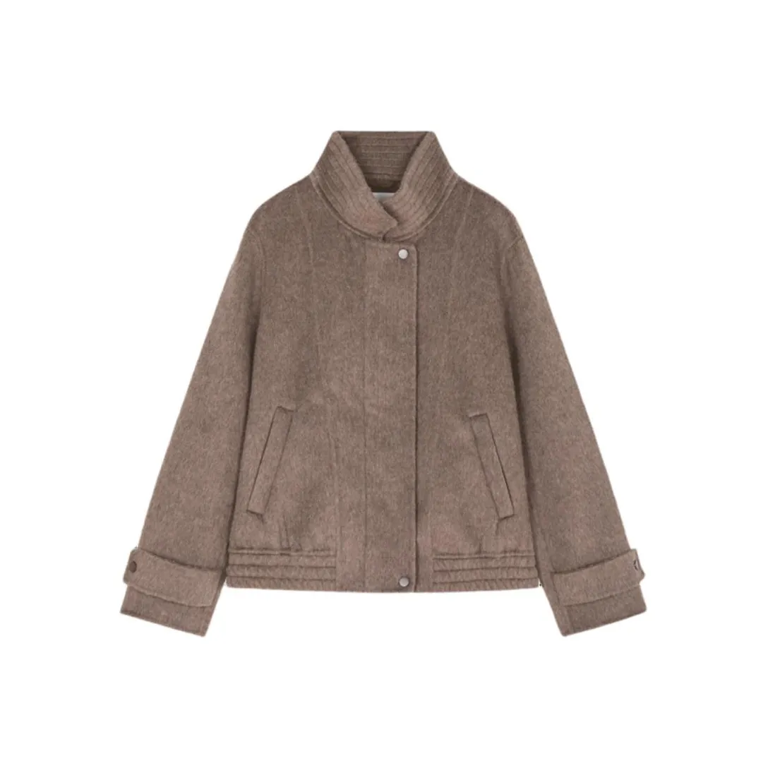 IHIMI Шерстяное пальто женское Beautiful кофе