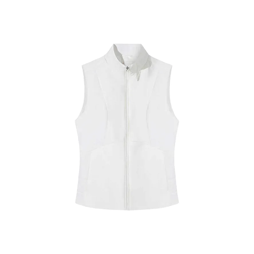 Anta Champion All Weather Series Жилет Женские Папирус Белый