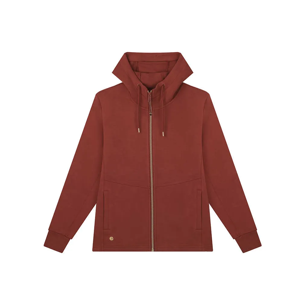 361° Тренчкот Женские Вино Wood Красный