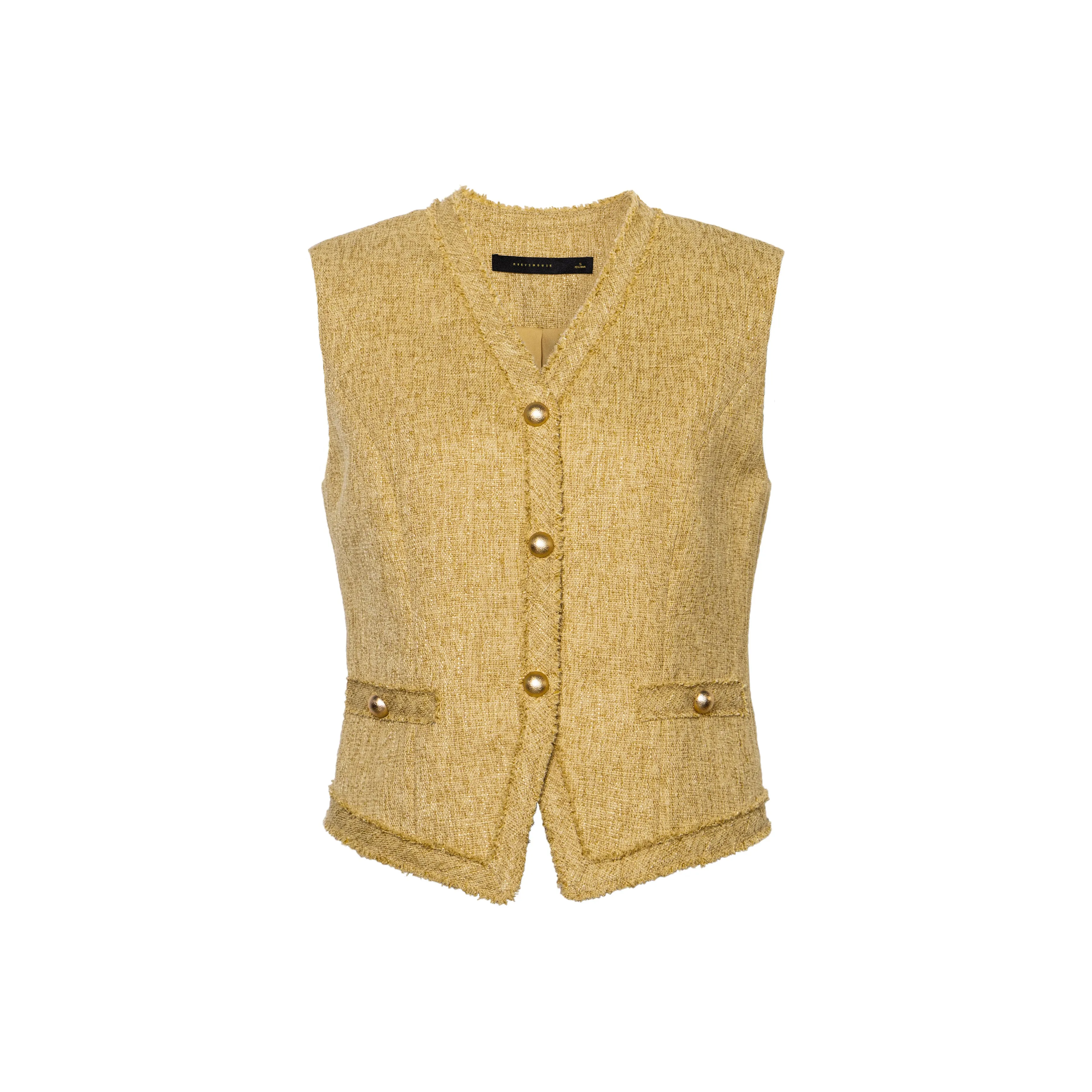 ROEYSHOUSE Желтые Женские Жилеты