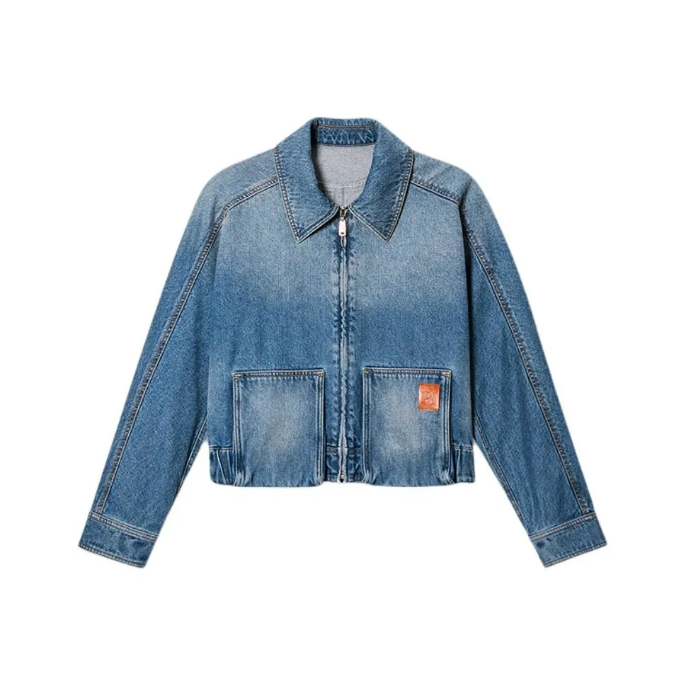 PSALTER Denim Куртка Женская Bell Синий