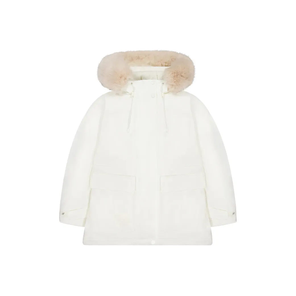 New Balance Пуховая куртка Женская Белая