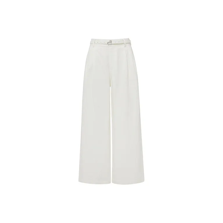 D'zzit Casual Pants Women's Ecru