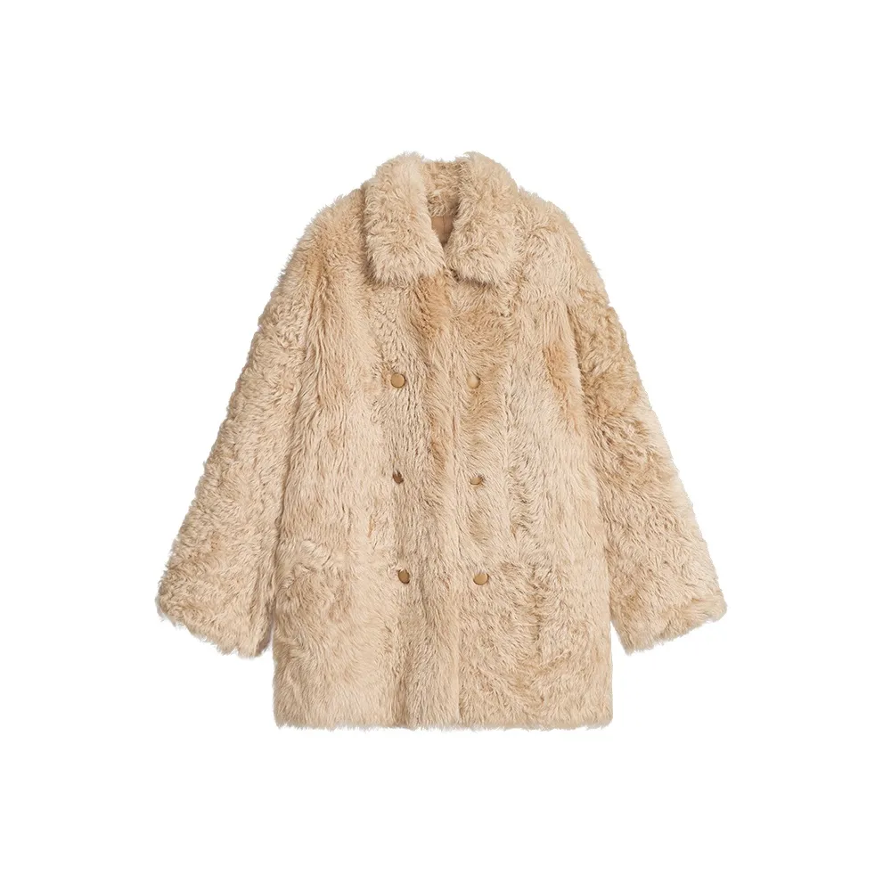 LETTRANS Верблюжий Женские Меховые изделия