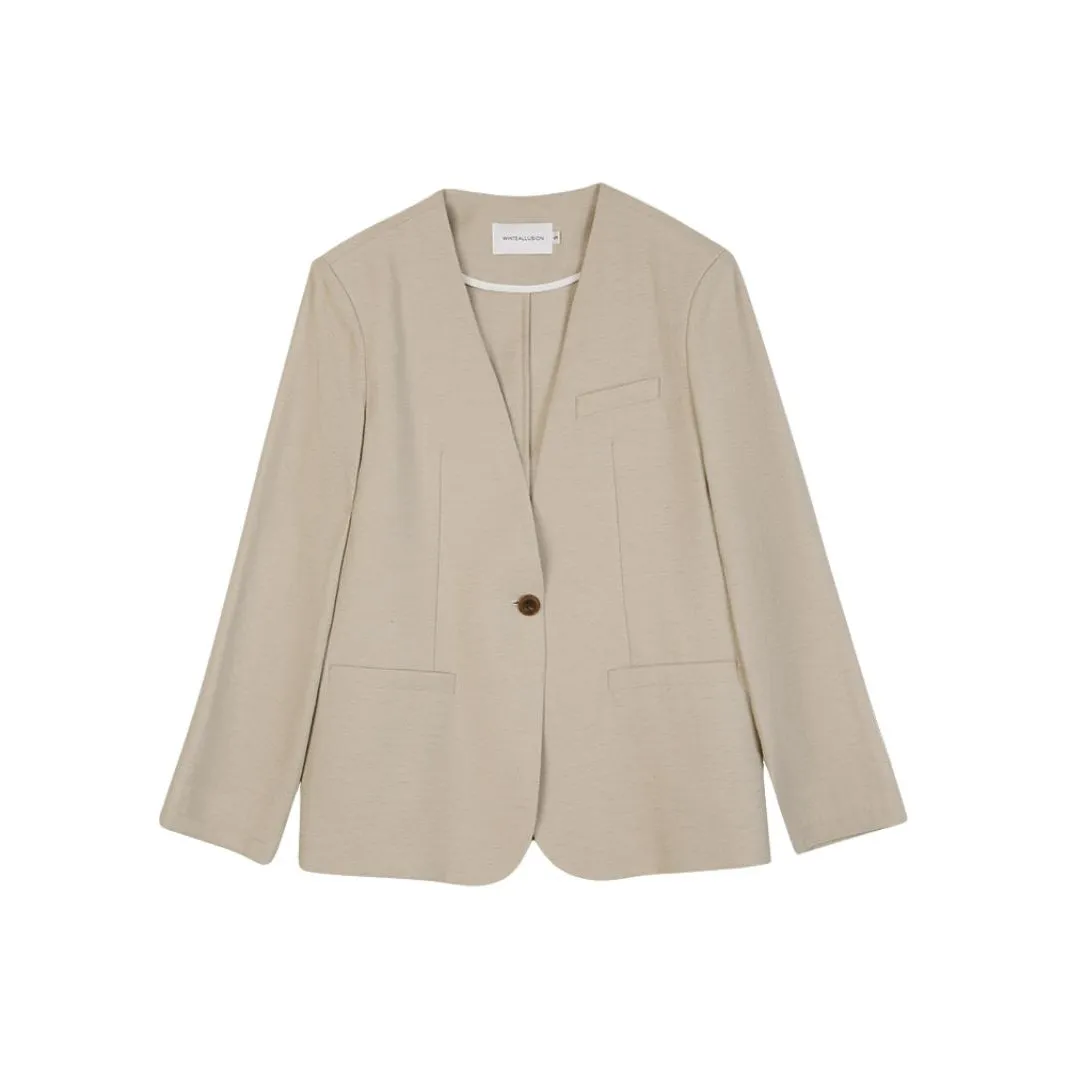 WHITEALLUSION Бизнес-костюм женский кофе