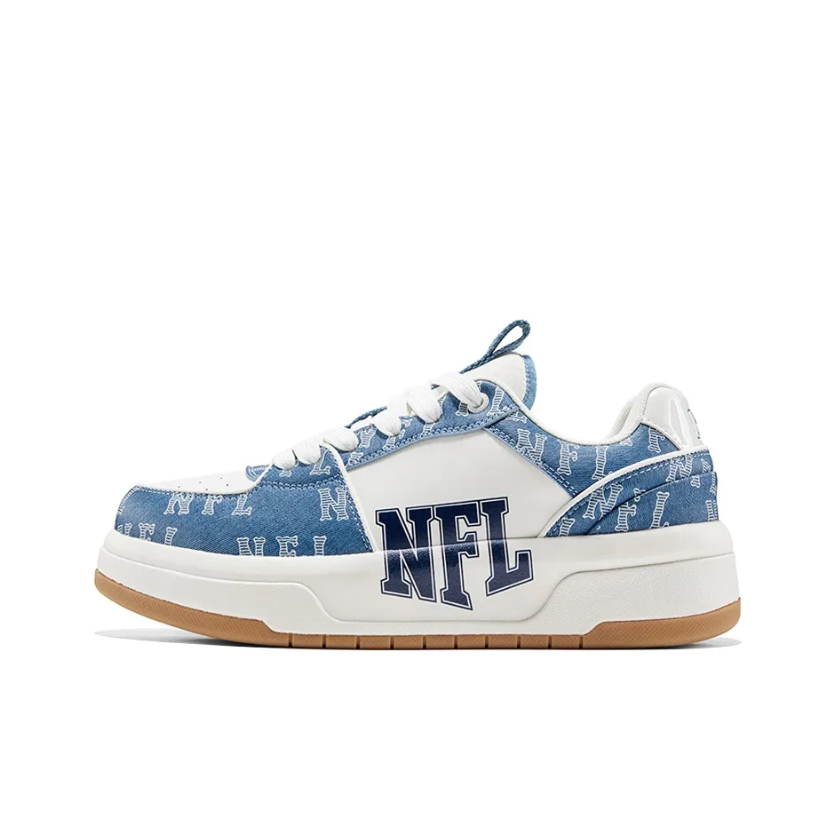 NFL College 1 Размер 25 'Океанический And Природный' Низкие Кроссовки для скейтбординга Unisex Light Синий