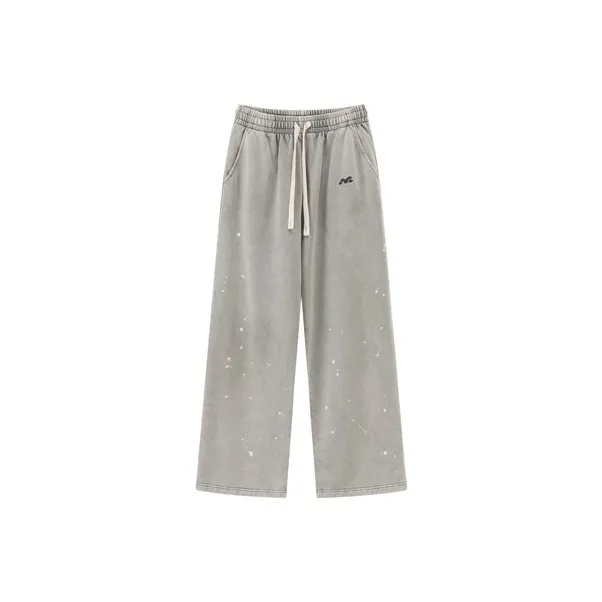 NO ONE ELSE Повседневные брюки Unisex Light Серый