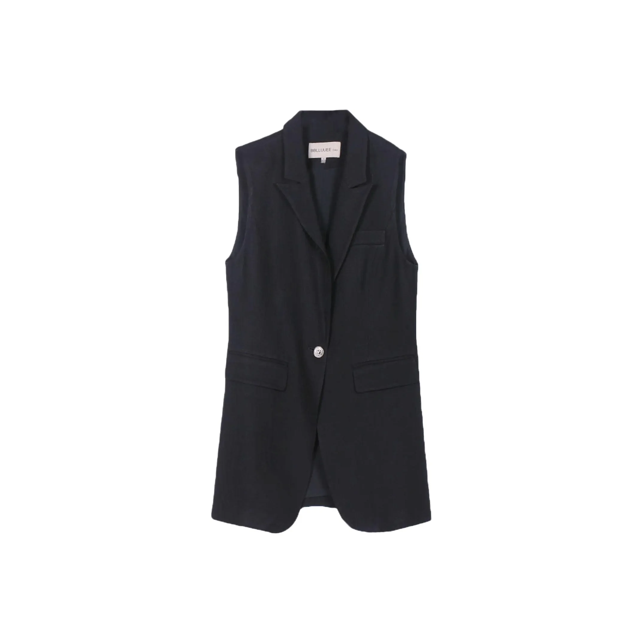 BBLLUUEE Vest Women's Ink Black