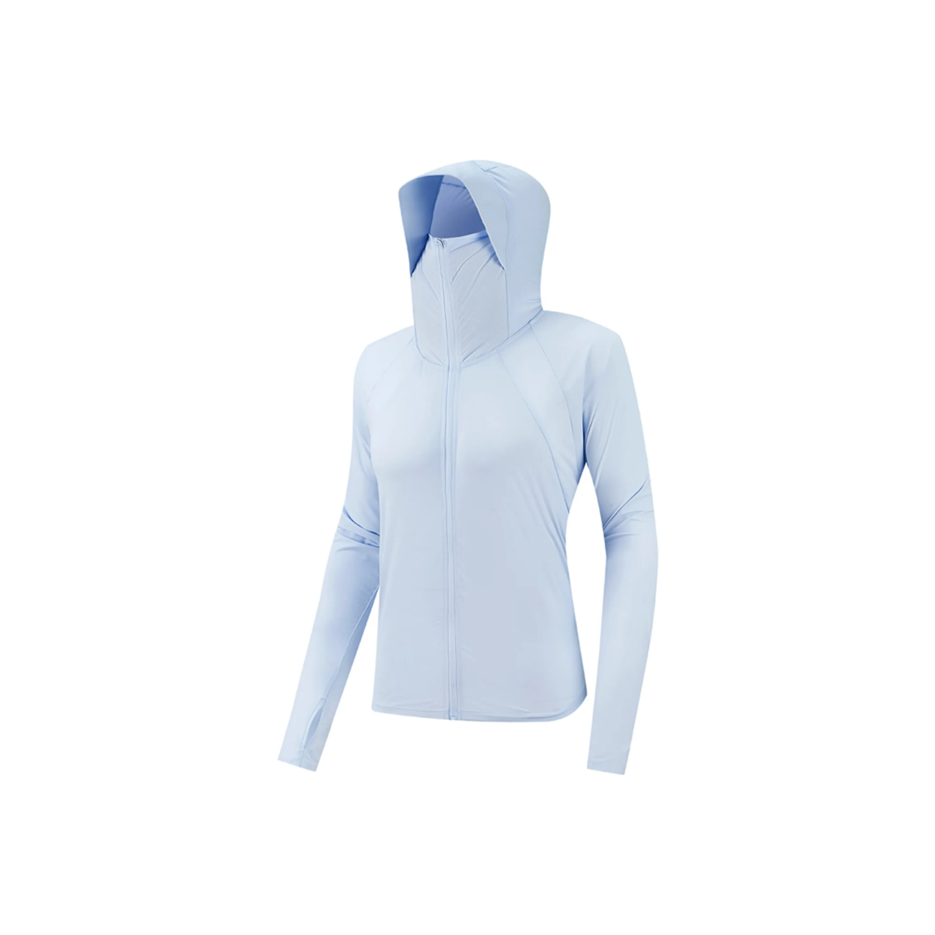 361° Супер Легкий и Дышащий Одежда с Защитой от UV Женская Пыльно-Синий