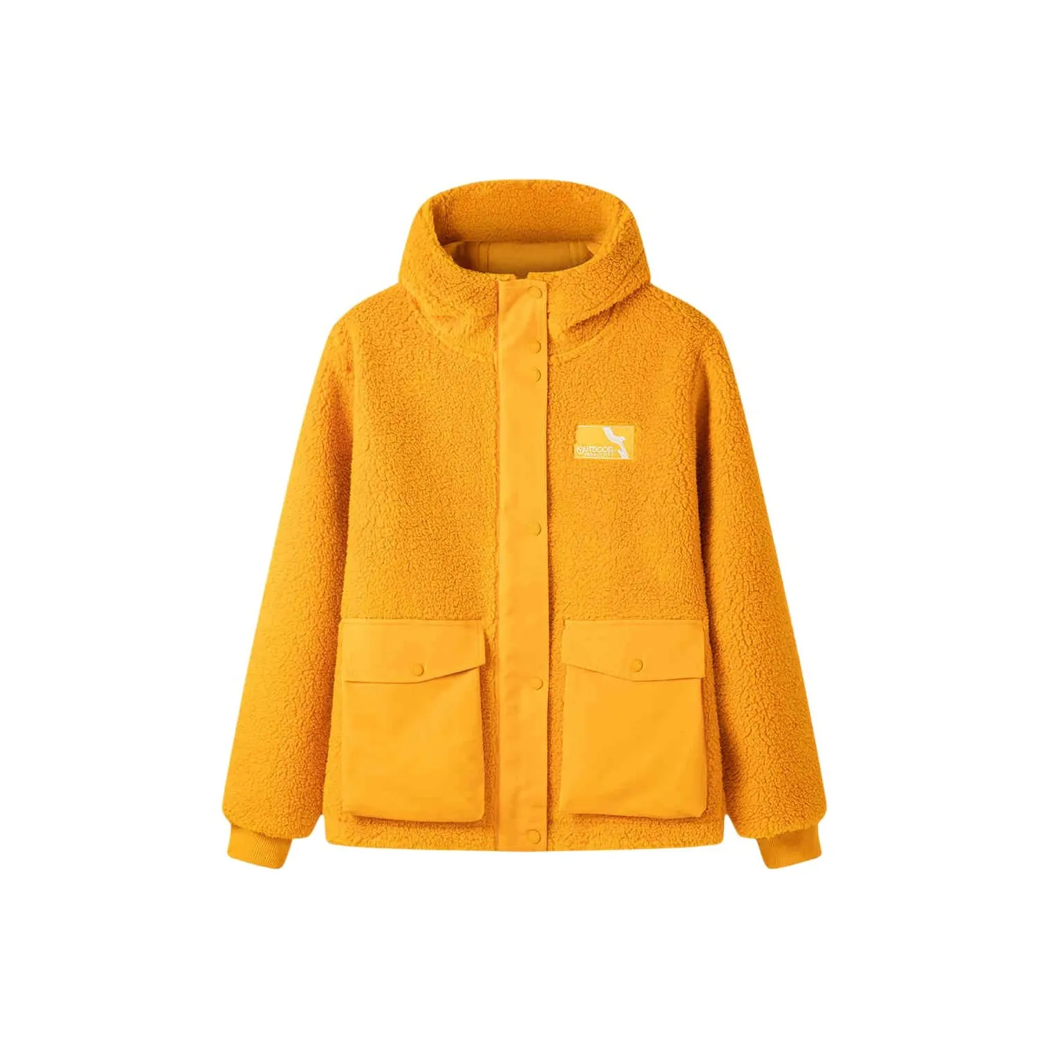 OUTDOOR PRODUCTS Бархат Feel Пальто Женские Подсолнух