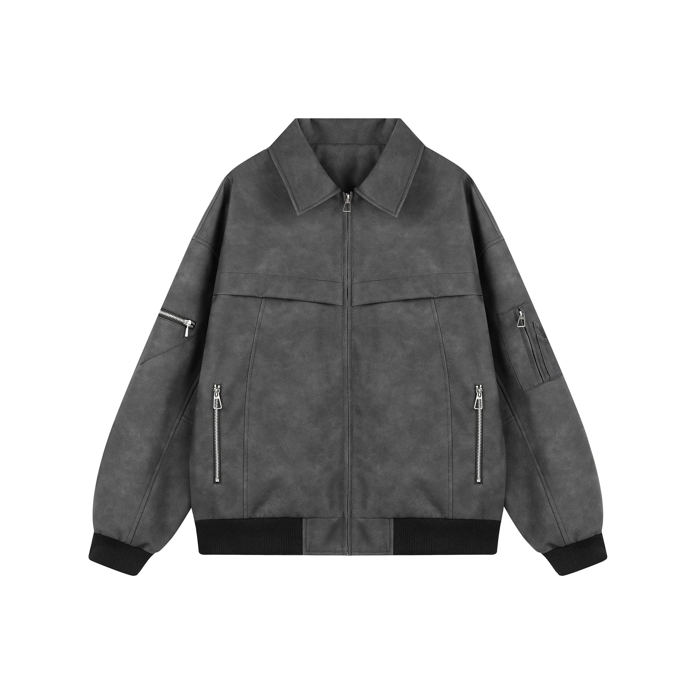 OWOX Leather Jackets print Jackets print & Coats Unisex