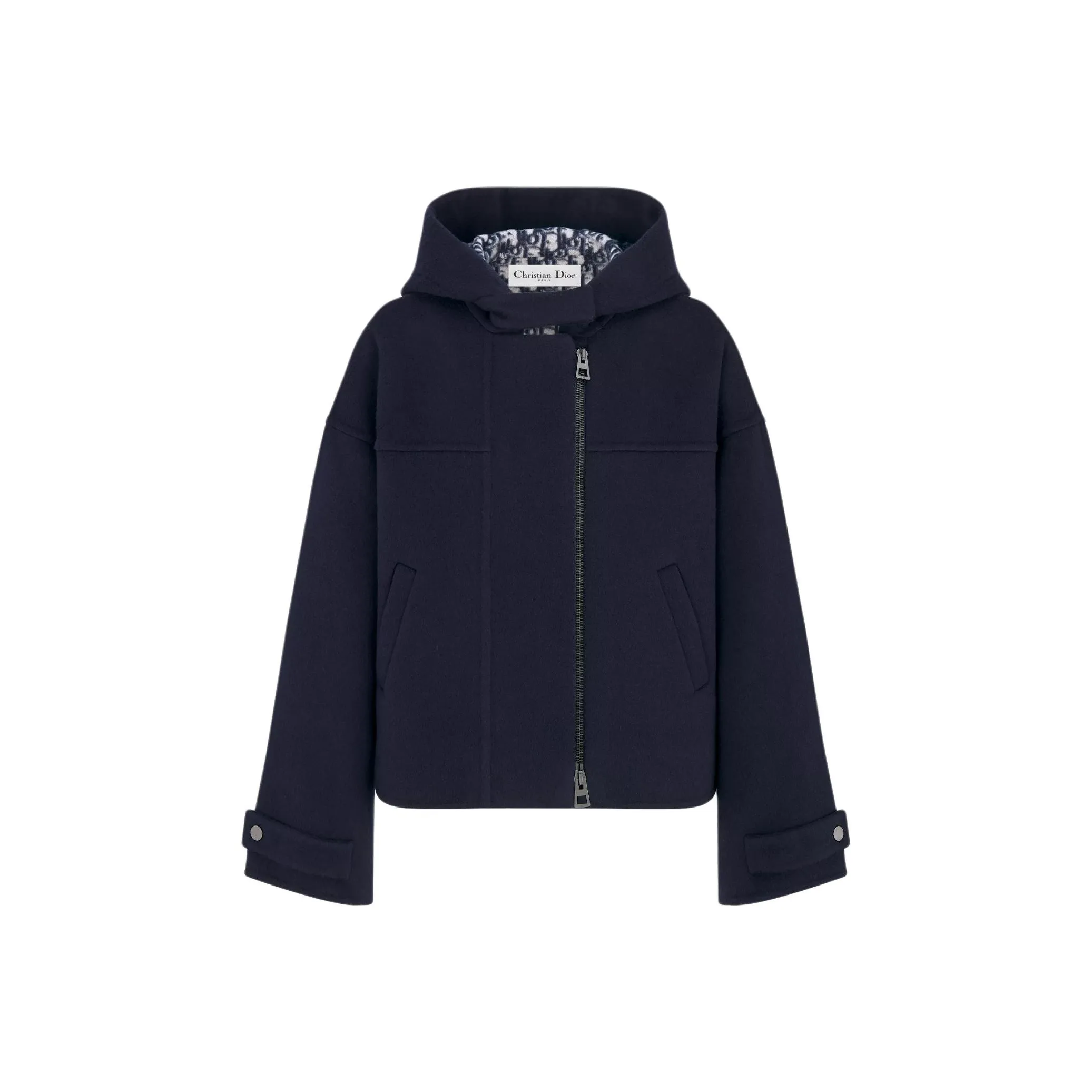 DIOR FW24 Coat Women's Marine Blue
