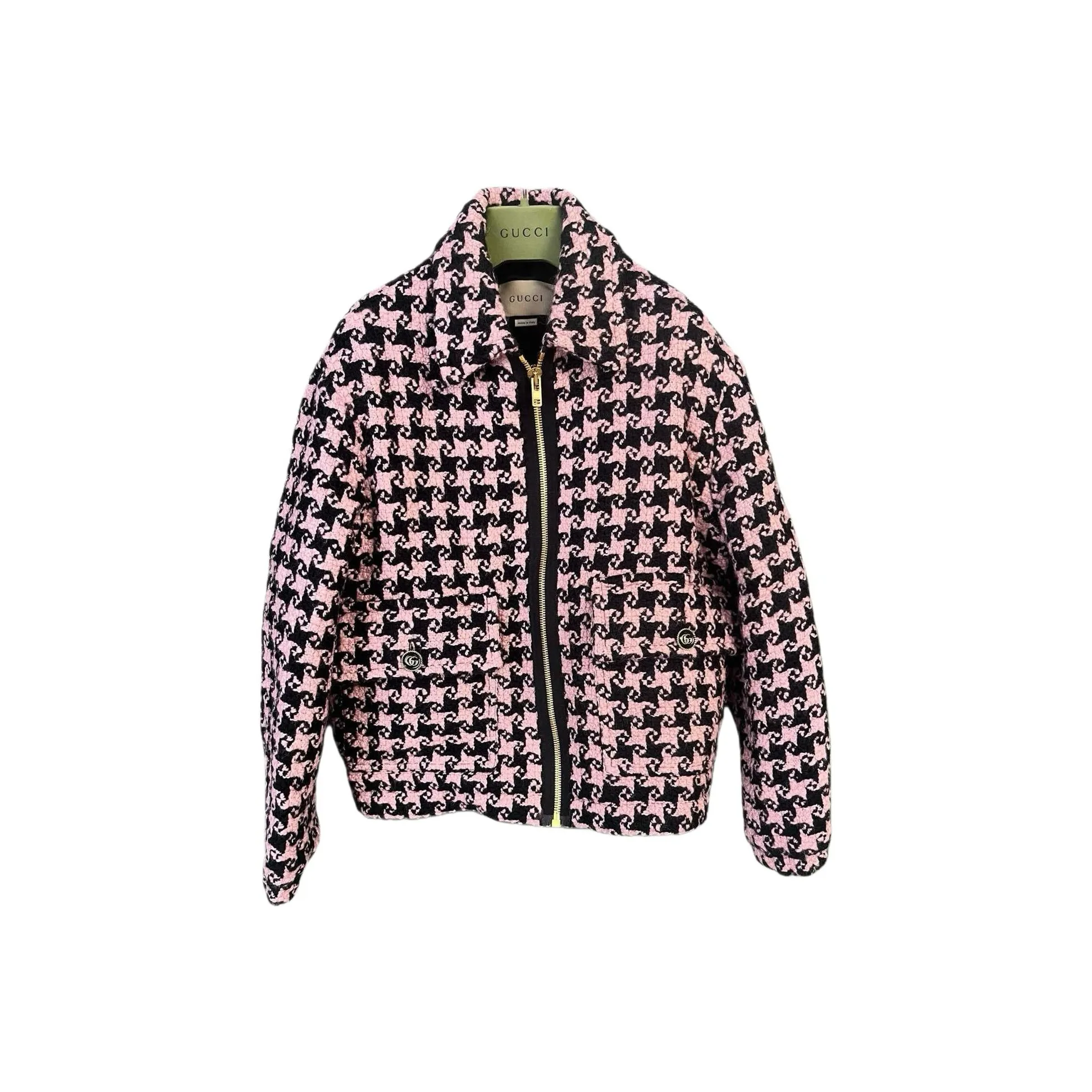 GUCCI FW22 Puffer Jacket Women's Pink