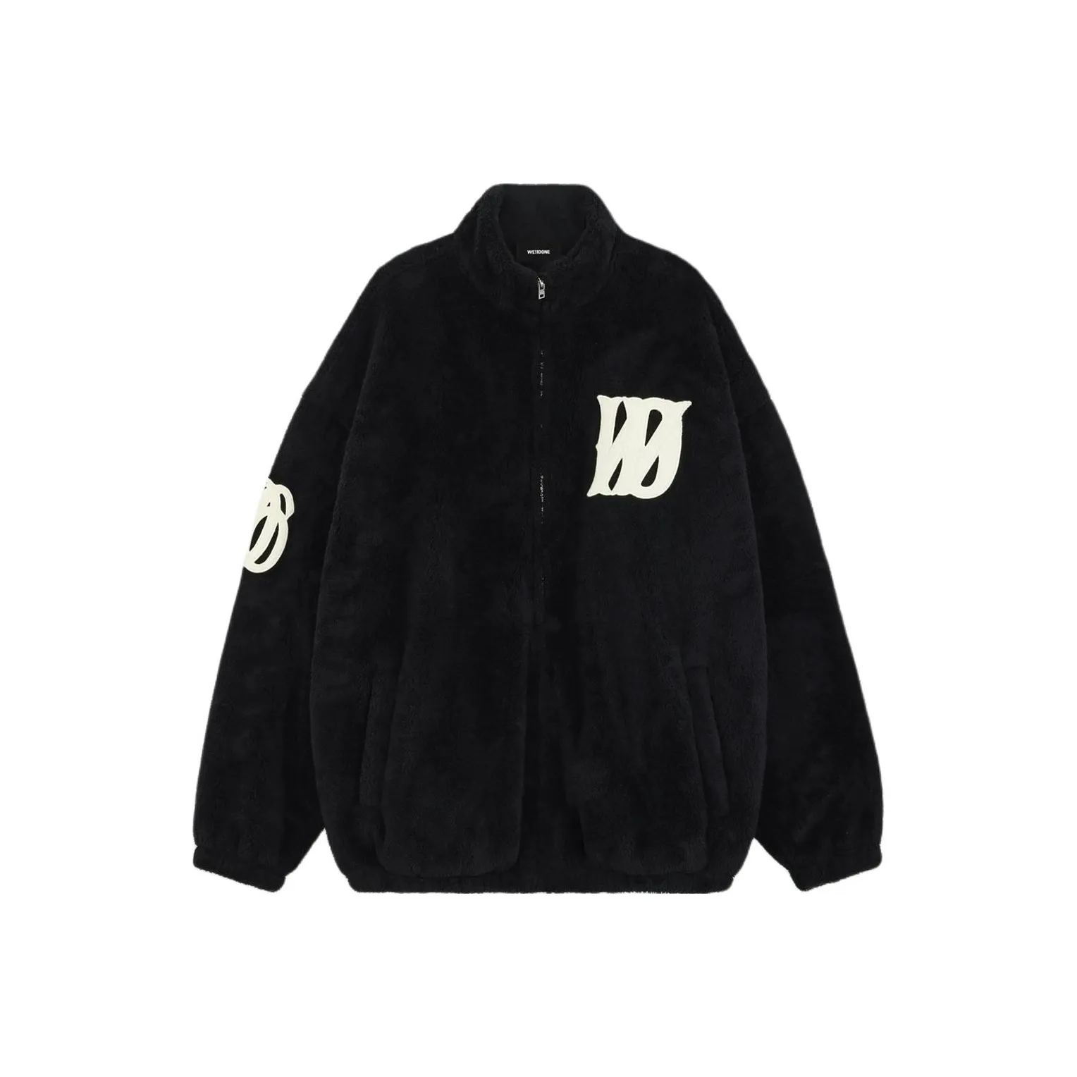 WE11DONE Boucle Logo Fleece Jacket